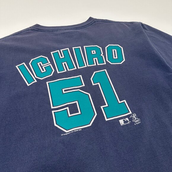 2005 Seattle Mariners MLB Ichiro #51 Graphic Tee M - Picture 4 of 6